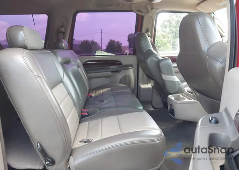 2003 Ford Excursion Eddie Bauer из США, поврежденный, VIN 1FMNU44S23EA92261